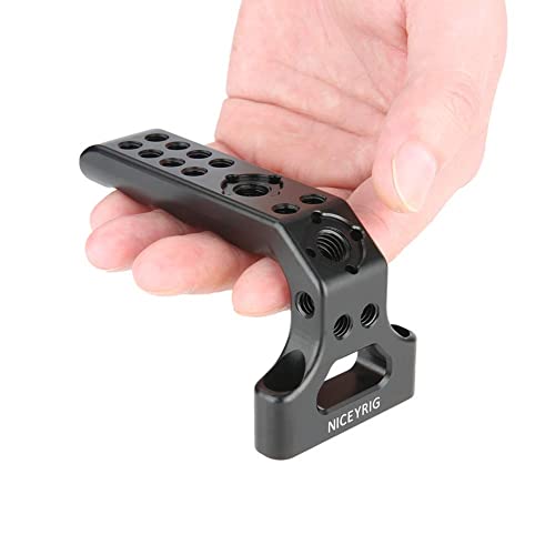 Image of NICEYRIG Low Profile Top Handle Handgrip Applicable for RED DSMC2, DSLR Camera Cage Handle Grip - 383
