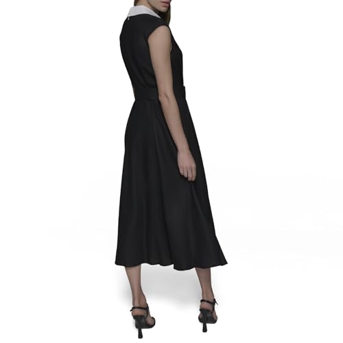 Image of Karl Lagerfeld Women's Short Sleeve Multifunctional Shirt Dress