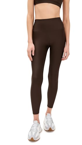 Alo Yoga Women's 7/8 High-Waist Airlift Leggings, Espresso, Brown, XS