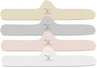 More of Me to Love Organic Cotton Bra Liner 4-Pack Medium (Pearl White, Blush Pink, Stone Gray, Fawn Beige)