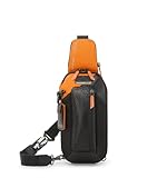 TUMI - McLaren Downforce Pro Sling - Gaming Crossbody Travel Bag with Customizable Patches - Luggage Tag & Abrasion Resistant - Black
