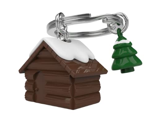 METALMORPHOSE - Porte-clés Chalet & son sapin - MTM150-01