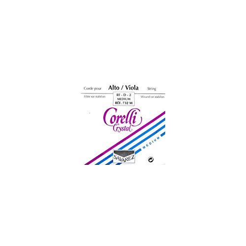 CUERDA VIOLA - Savarez (Corelli Crystal 732M) (Aluminio) 2 Medium Viola 4/4
