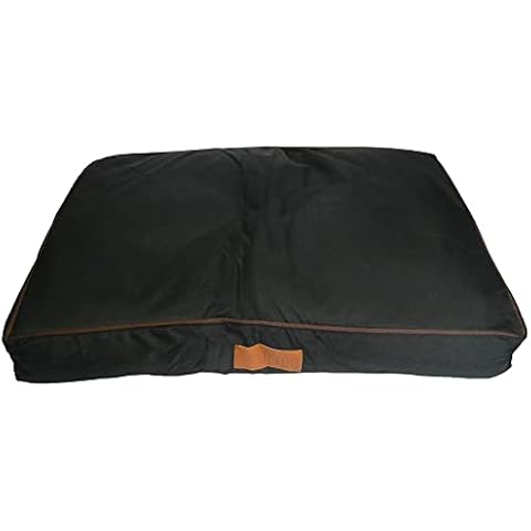 Ellie-Bo Large Dog Bed - Black Waterproof Cover