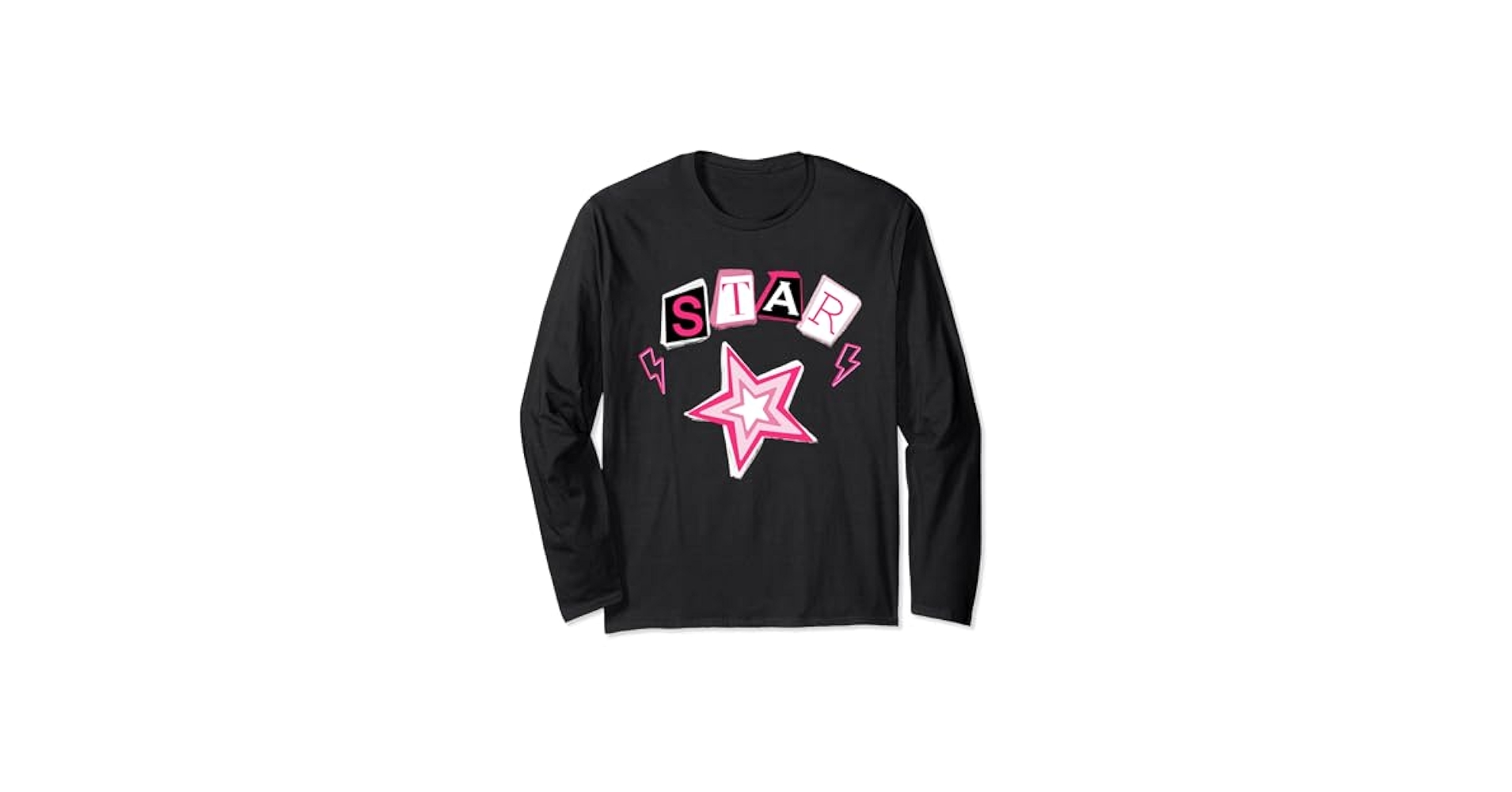 Amazon.com: Cyber Y2K Star Pink Girls Mcbling Aesthetic