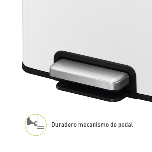 Mejores comprativas On-line Bote de basura blanco - cinco favoritos. 21 Imagen adicional
