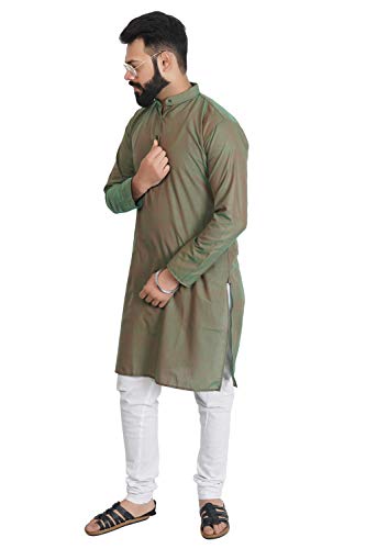 Image of Multi-Shade Ethnic Wear Kurta for Men
