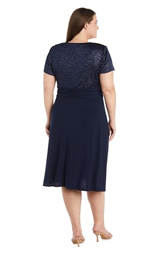 Image of R&M Richards Women's Opulent Flow Evening Dress