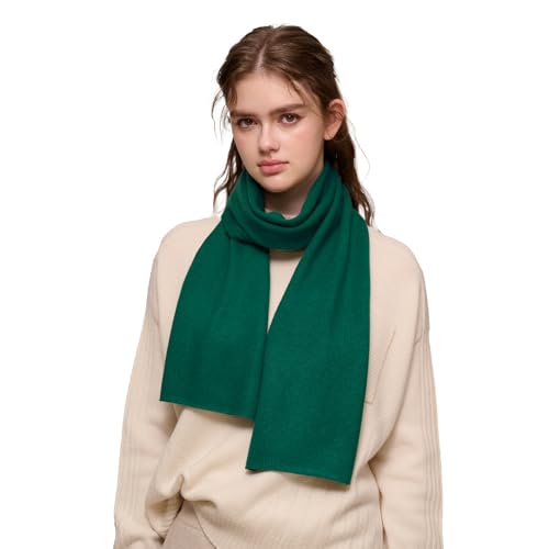 Luxury 100% Cashmere Scarf for Women & Men, 59''x10'' Unisex Extra Warm Winter Scarf, Travel Wrap with Premium Gift Box