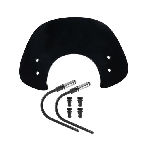Spoiler d'extension pare-brise pour moto réduit la fatigue et dévie l'air sur LX125