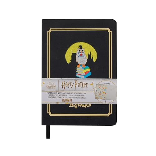 Image of Cinereplicas Harry Potter - Hedwig Embroidered Notebook - 160p - Official License