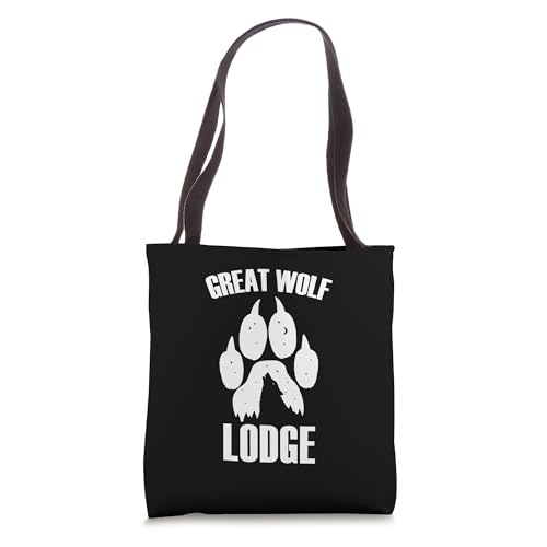 Bolso tote divertido para amantes de Great Wolf Lodge y aventuras al aire libre miniatura 1