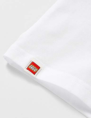 LEGO MW-T-Shirt Wendepailletten Batman, 102 Bianco...