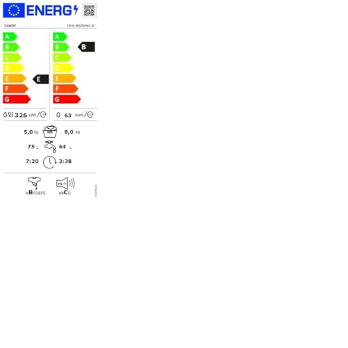Lave linge séchant CANDY CSW 4852DW4 - vue 7