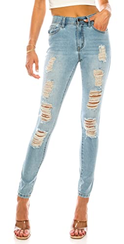 パンツ Double front effect denim pants DISTRESSED DOUBLE DENIM PANTS – WNTD Apparel