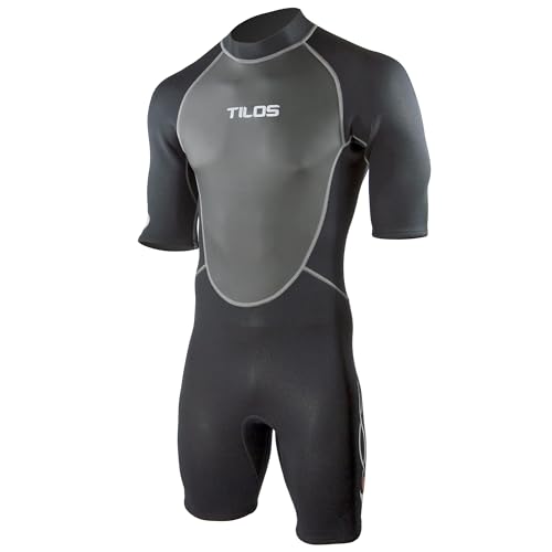 Tilos Men's 2mm Shorty Neoprene Wetsuit - Divers, Water Sports Enthusiasts