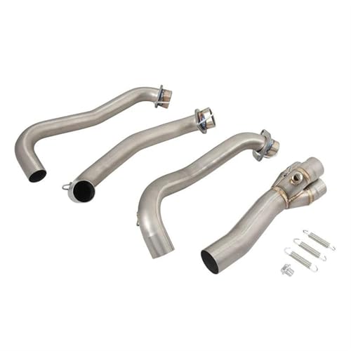 COUSOPO Motorrad Auspuff Schalldämpfer Für Triumph Für Daytona 675 675 Für R 2013-2017 Motorradauspuff Komplettsystem Frontrohr Verbinden Schalldämpfer Auspuff Motorräder(A)