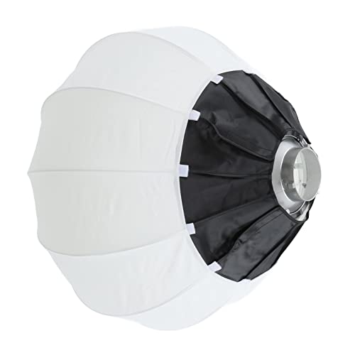 Softbox plegable de 65cm estilo linterna esférico Naroote para iluminación de vlogs
