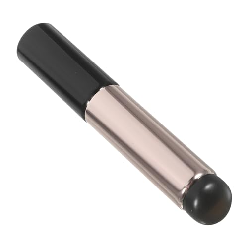 IWOWHERO 2 Pcs Cepillo De Labios De Portátil Con Protector Para Maquillaje y Corrector Aplicador De Bálsamo Labial y Pintalabios Ideal Para Viajes y Uso Diario