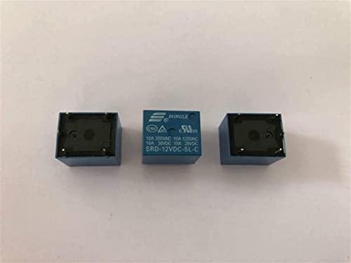 Relé SRD-09VDC-SL-C de 9V para solucionar cortes de energía en placas T73 2