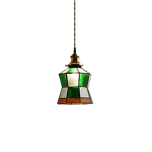 Lámpara de araña de cristal para comedores nostálgicos y decoración retro americana 2