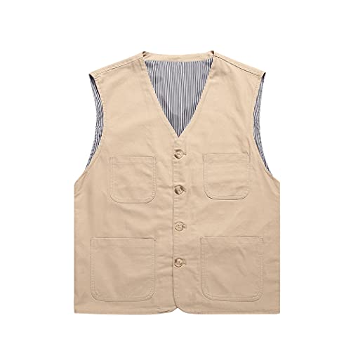 Veste en jean pour homme grande taille senior vêtement coton décontracté