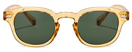 Gtand Unisex Vintage Retro Round Style Tinted Sunglasses For Men Women Fashion Circle Sun Glasses 46Mm #TOP2