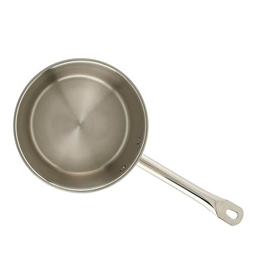 Winco Heavy-Duty Stainless Steel Sauce Pan with Cover, 4.5 Quart by Winco - Used condition - Image 7