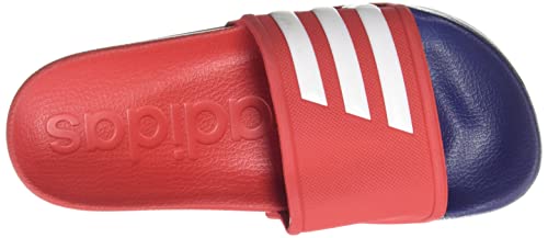 Image of Adidas Unisex ADILETTE TND Synthetic Swim Slide SCARLE /FTWWHT /DKBLUE | FWZ60