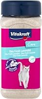 Vitakraft Deo Fresh Lavendel, Frischegranulat für Katzentoiletten, zarter Duft, in aromaversiegelter Streudose (1x 720g)