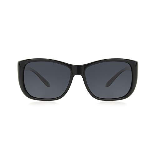 Dioptics Women's Solar Shield-Molly Rectangular Fits Over Sunglasses3