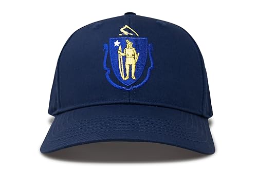 Image of International Tie State Hat for Men and Women, Adjustable Snapback Trucker Baseball Cap with Embroidered Patch