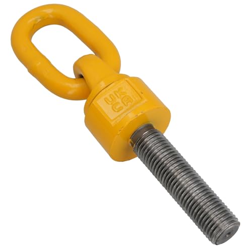 Punto de elevación m24 x 40 mm giratorio con argolla para elevación industrial 3