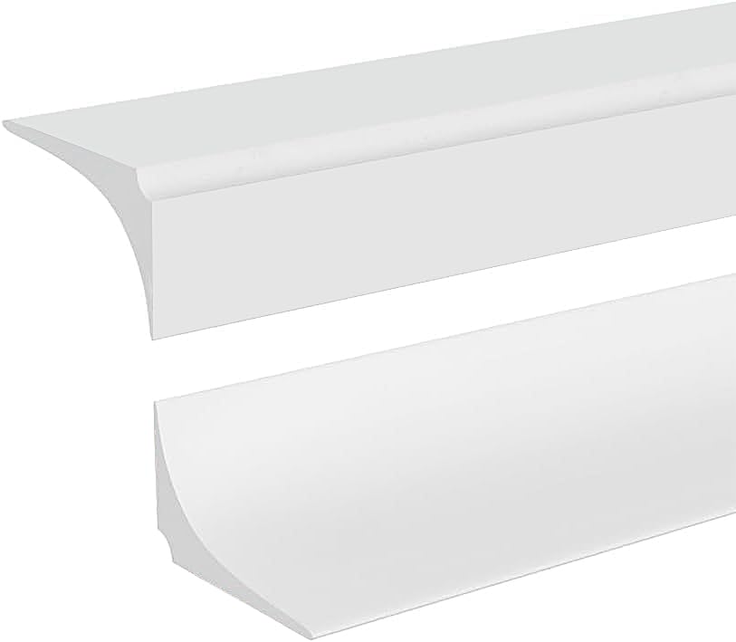 1M Silicone Shower Threshold Water Barrier,Wet Room Bathroom Floor Barrier,Shower Tray Sealing Strip,Bath Edging Seal Trim Strip,Caulk Strip,Water Retaining Strip for Sink,Bathtub(No Adhesive Backing) — image 1