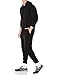 Amazon Essentials Men's Relaxed Fit Jogger Pants, Lightweight French Terry Loungewear, Black, Large