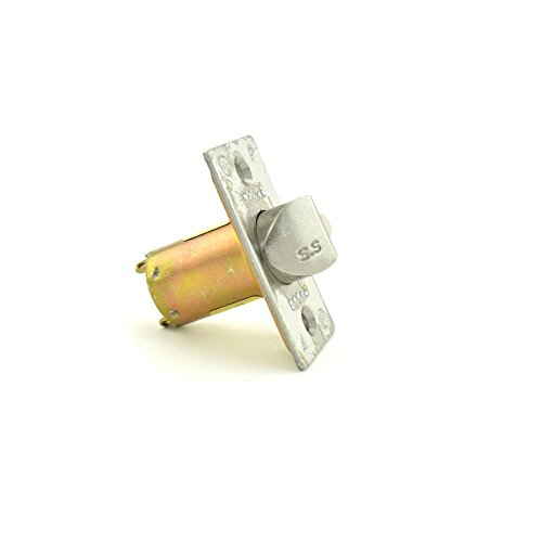 Stanley Commercial Hardware - 8Q00189-626 Dead Latch for QCL200 and QCI200 Series Levers, Square Corner, 2.375" Size, Satin Chrome Finish