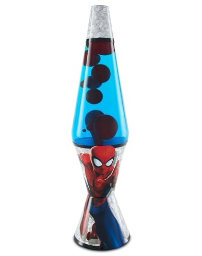 Spencer Gifts Lava® Lamp - 17 Inch Blue and Red Spider-Man - The Original