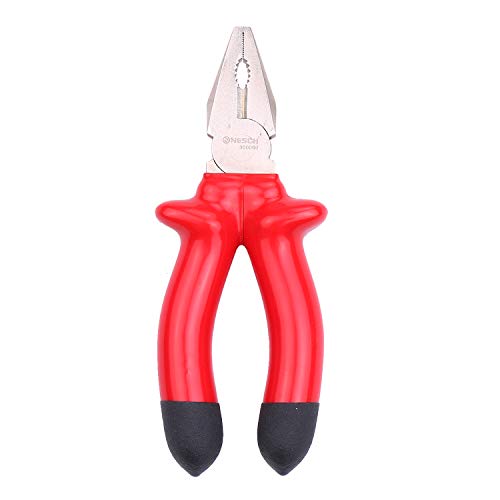 Alicate de linha Lasamot de 15,2 cm com isolamento, cortador de arame CR-V, cromo, vanádio, aço crom