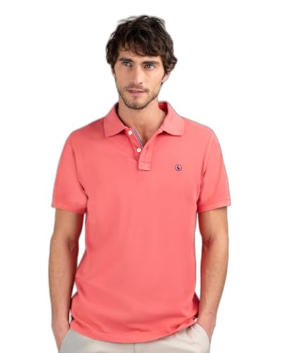 El Ganso Polo Piqué Garment Dyed Coral