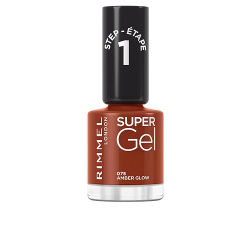 Rimmel London, Super Gel Nagellack, 075 Amber Glow, 12 ml