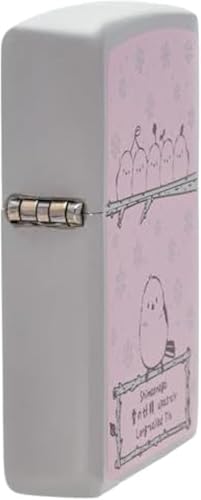 Encendedor Zippo de acero y latón con diseño vintage miniatura 4