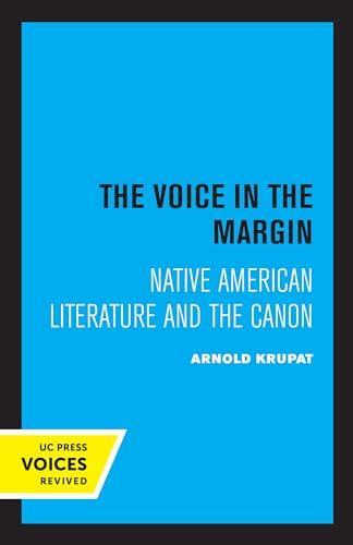 The Voice in the Margin: Native American Literature and the Canon (English Edition)