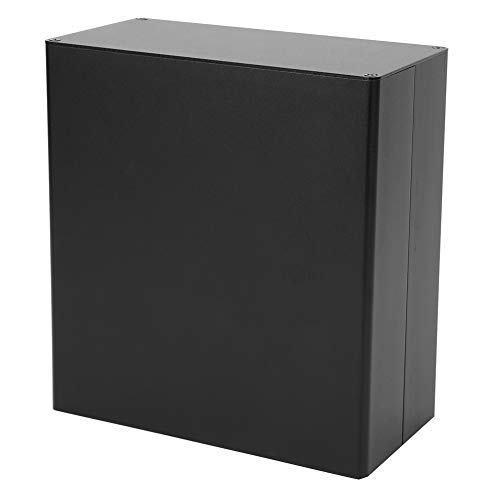 Boîtier en aluminium noir mat de finition supérieure pour électronique - 4