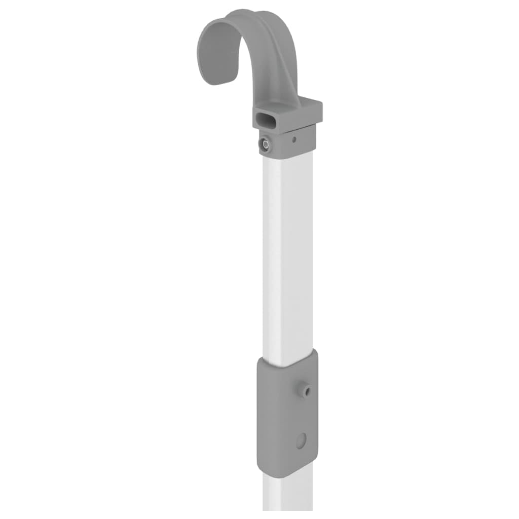 Wäschetrockner für Balkon 54x25x42 cm Aluminium, faltbar und ausziehbar, platzsparender Trockenständer für Bad, Wohnung, Keller, Camping, mit Türhaken, ideal für Kleidung Handtücher Socken