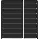 Caianwen 30 Stück Verschlussclips Schwarz Clips für Tüten,11/8cm Kunststoff Verschlussklammern und Tütenclips für Tüten,Snacks,Beutel und Gefrierbeutel