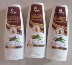 Apollo Pharmacy Deep Nourishing Shikakai Shampoo, 300 ml (3x100 ml) 3 Packs-image-19