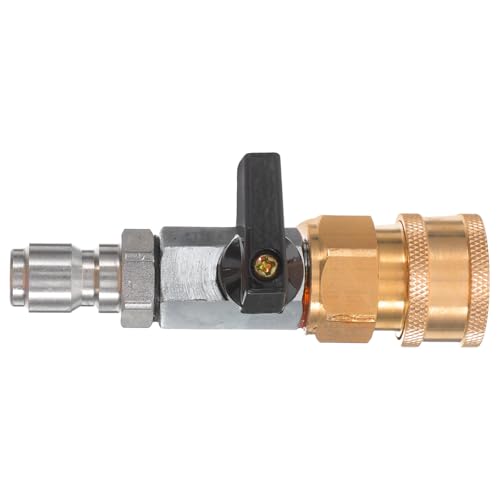 Válvula de bola de 3/8 inoxidable con interruptor duradero para lavado 2