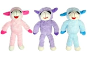 Multi Pet Envy Valentines Floppy Lamb Chop Dog Toy