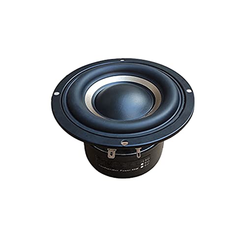 Subwoofer Altoparlante 100W 4 Pollici Subwoofer Altoparlante 4Ohm 8Ohm 4 Strati Bobina Mobile Altoparlante Bassi for Car Audio Home Theater Fai Da Te(4Ohm Square)