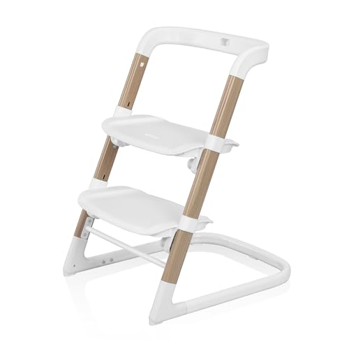 Image of Evenflo RightSeat Multistage High Chair (Sea Salt White)